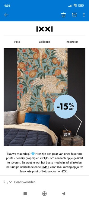 15% korting op jouw favoriete print of fotopr...