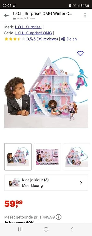 L.O.L. Surprise! OMG Winter Cottage - Winter...