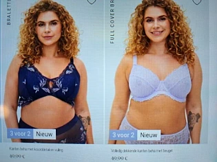 zizzi.be 3 voor 2 op alle ondergoed