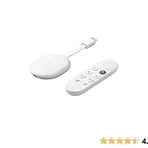 chromecast met google tv voor 29,99 bij amazo...