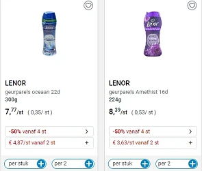 ❗Dubbele kortingen op Collect&Go (hoeveelhei...