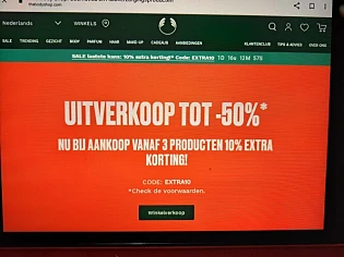 thebodyshop.com sale laatste kans : 10% extra...