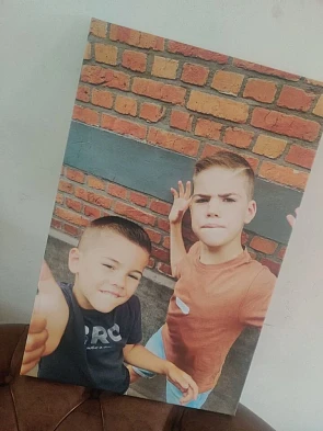 Enorm blij met deze prachtige canvas van Canv...