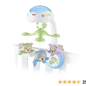 Fisher Price 3 in 1 droombeerje mobiel bij Am...