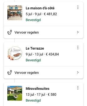 Op booking.com vele hotels en B&B's gratis vo...