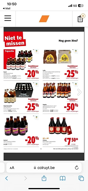 BIER promo scoren Tis een hobby als een ander...