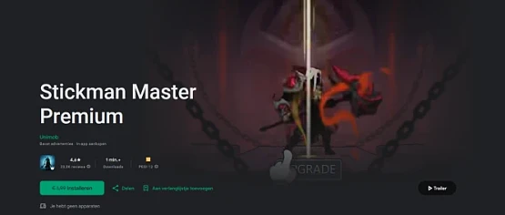 Stickman Master Premium gratis game