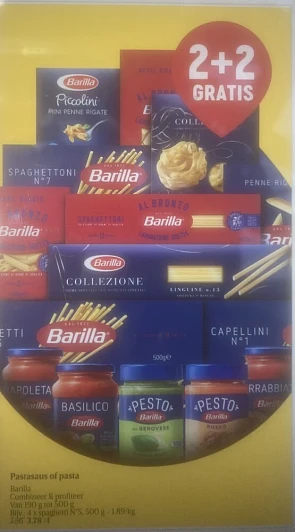 Promo Delhaize barilla
