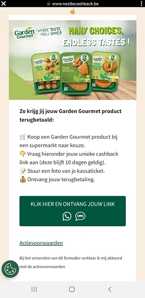 Garden gourmet