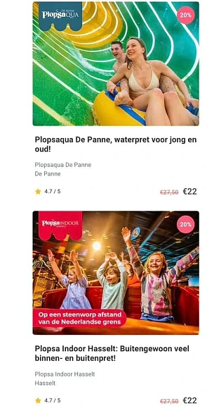 🎡 PLOPSA promotie’s 🤩 Tot -30% op tickets,...