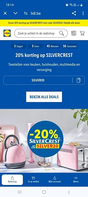 Lidl webshop