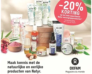 20% korting op Natyr