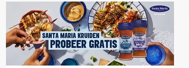 Santa Maria Spices 100% Terugbetaald