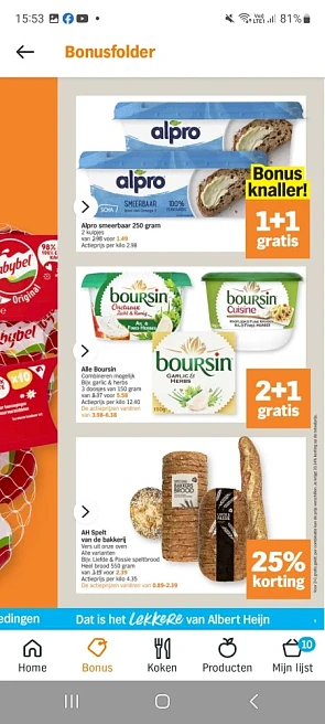 Albert Heijn promo