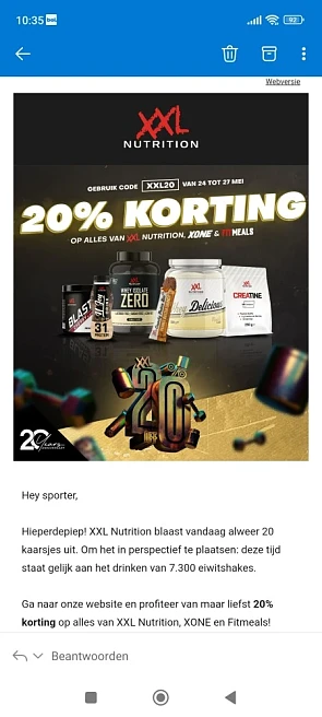 Xxl nutrition