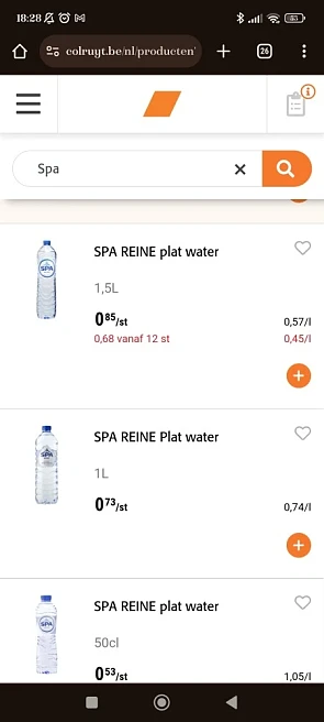 Spa reine 1,5 L
