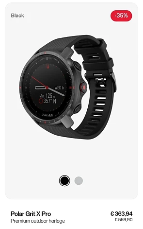 Polar smartwatches