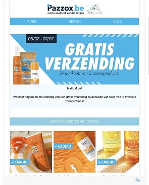 Zonnecrème eucerin