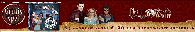 Gratis spel Nachtwacht bij aankoop vanaf €19,99 🌗 Studio 100 webshop