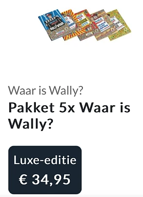 Waar is Wally? Pakket