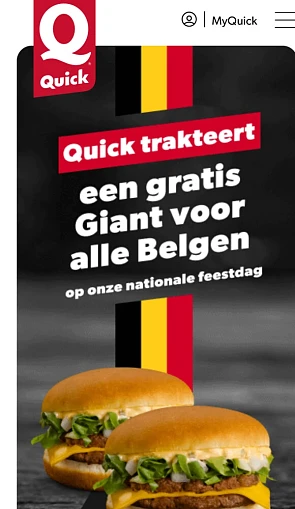 Quick 21juli: gratis giant