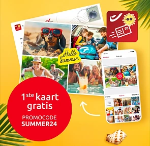 Gepersonaliseerde postkaart