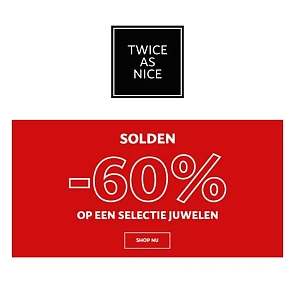 -60% korting op selectie juwelen