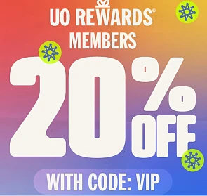 -20% korting voor ingelogde klanten van Urban Outfitters