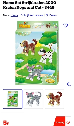Hama Set Strijkkralen €5 Bol