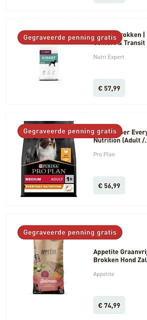 Gegraveerde penning gratis tom&co