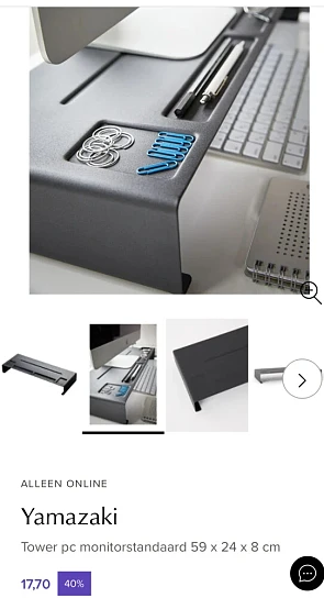 Yamazaki Tower pc monitorstandaard