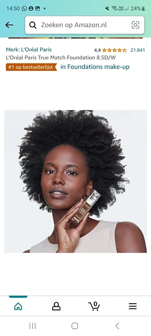 L'Oreal foundation 6,77€==> -64%