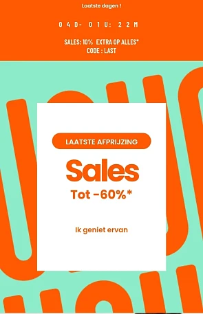 Tot 60% korting + 10% extra bij La Redoute