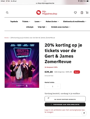Gert % James