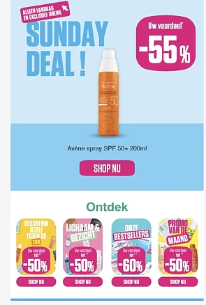 Avène SPF 50+ Spray 200m
