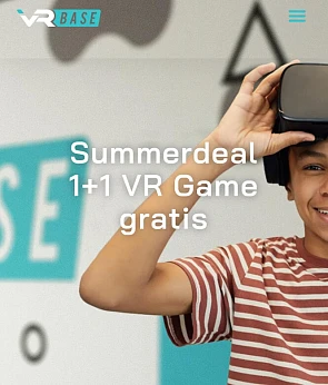 virtual reality, nu met 1+1 gratis
