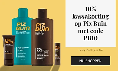 -10% op Piz Buin zonbescherming