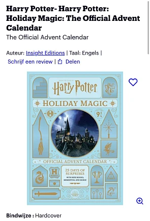 Harry Potter- Harry Potter: Holiday Magic: The Official Advent Calendar