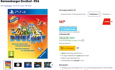 Vanaf -35% Ravensburger Doolhof Game voor Playstation 🎮 Bol