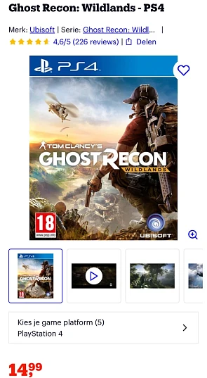 Ghost Recon: Wildlands - PS4