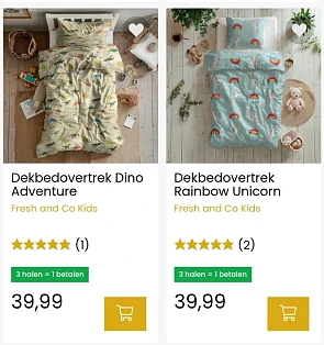 3 halen = slechts 1 betalen