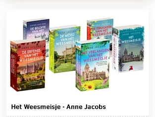 Het weesmeisje pakket boeken