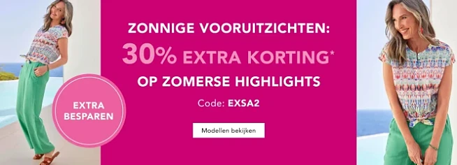30% extra op geselecteerde artikelen bij atelier GOLDNER