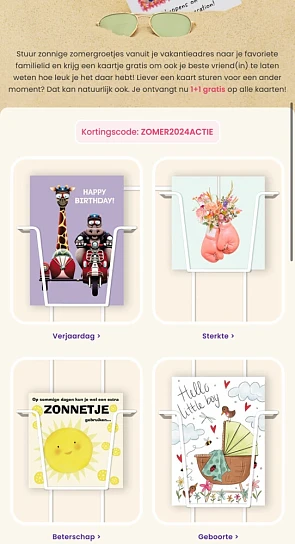 Hallmark: 1+1 gratis op alle standaard papieren