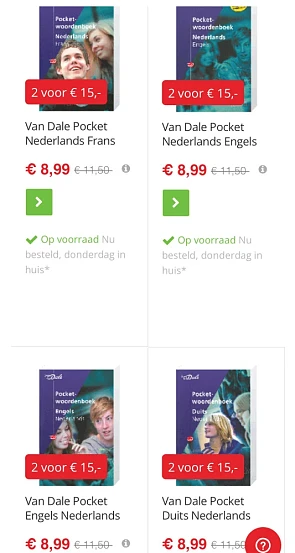 Van Dale Pocket Woordenboeken