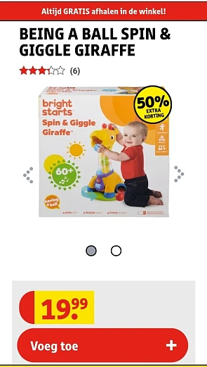 Being a ball spin & giggle giraf