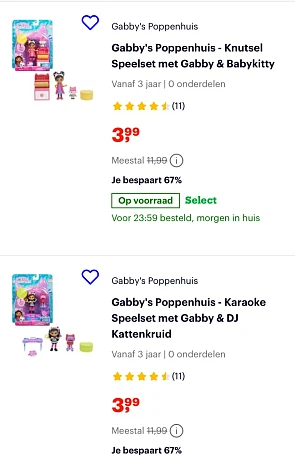 Speelset Gabby’s speelhuis