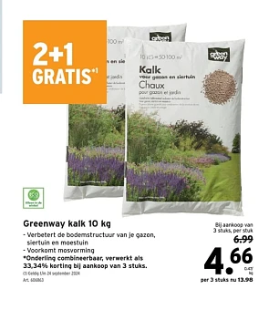 Greenway kalk 10 kg