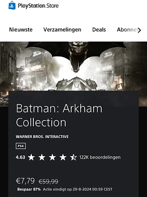 Batman: Arkham Collection Ps4