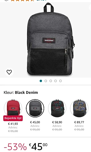 Eastpak PINNACLE Rugzak, 27 L
